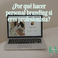Publicación sobre personal branding para profesionistas